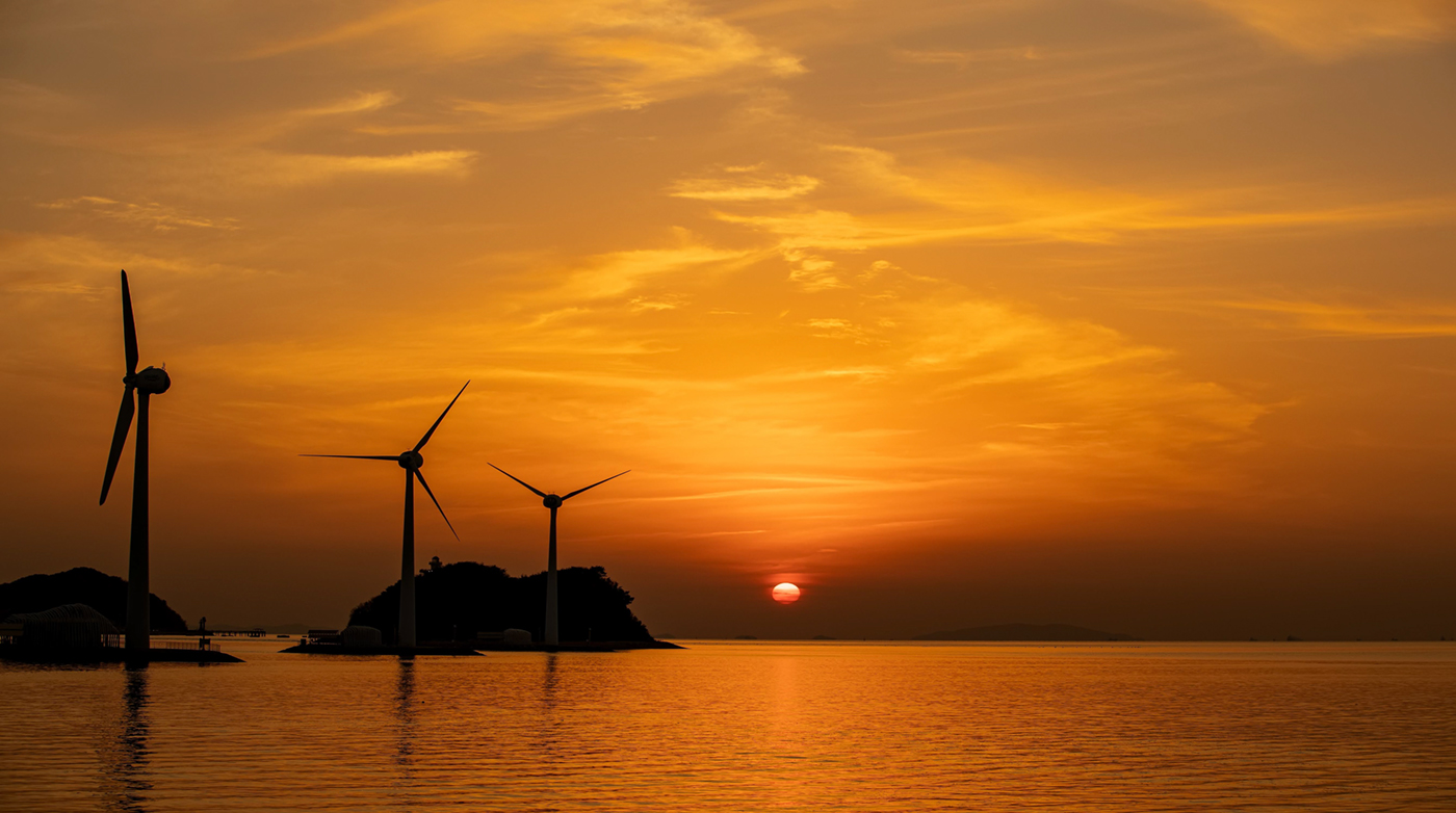 Tando Port sunset